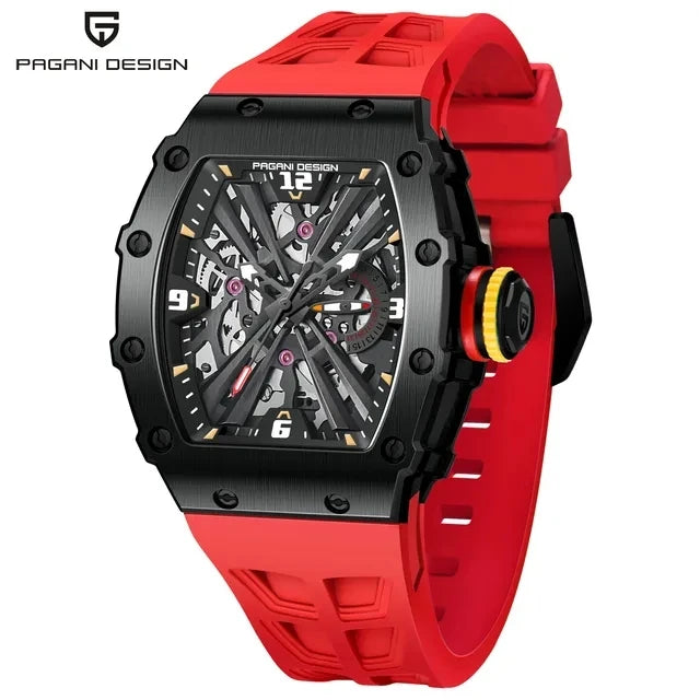 PAGANI DESIGN 1738 New Chronograph Quartz Wristwatch Sport VH65 Watch for Men Sapphire Glass Stainless Steel Case Waterproof