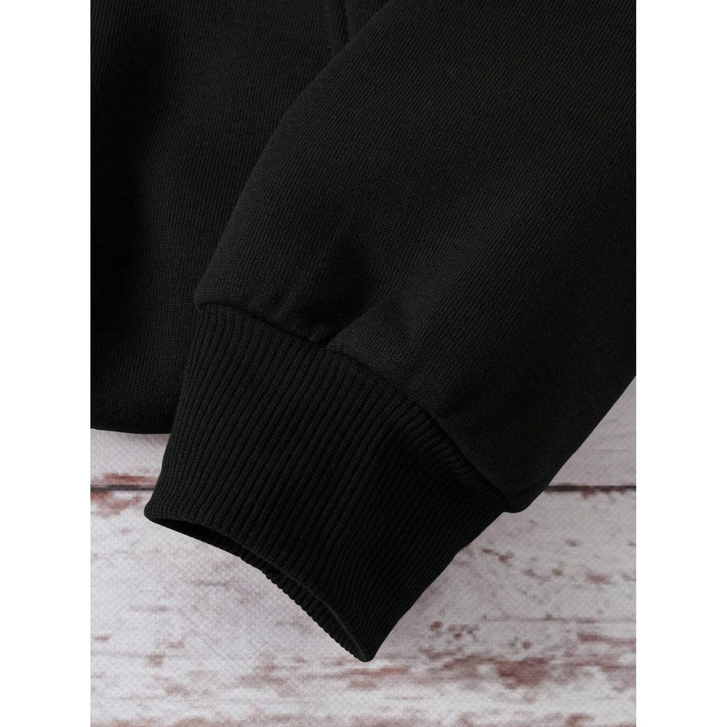 Kinitwear Women's Fall/Winter Pullover Sweatshirt Made in China One Color Leisure Standard Hoodie