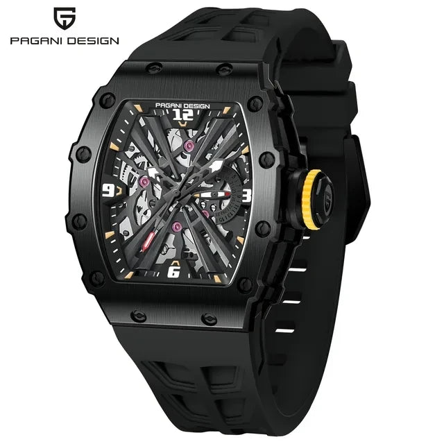 PAGANI DESIGN 1738 New Chronograph Quartz Wristwatch Sport VH65 Watch for Men Sapphire Glass Stainless Steel Case Waterproof