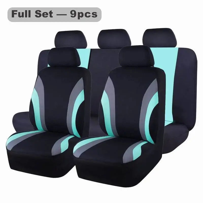 Universal Car Seat Cover Four Seasons With 2 Zippers Car Seat Cover Set Car Seat Protector