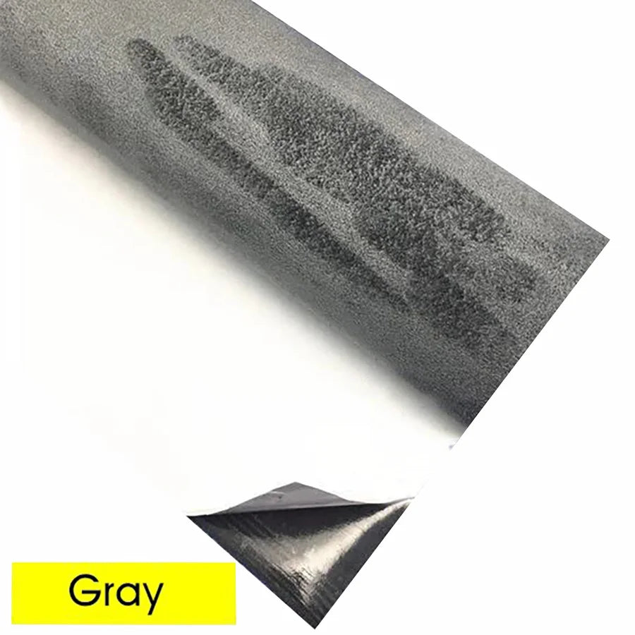 Self-adhesive Roll Flannel Pink Suede Film 1.52*15m Suede Car Film Hot Selling Decorative Vinyl Cherry Blossom Pink PVC Interior