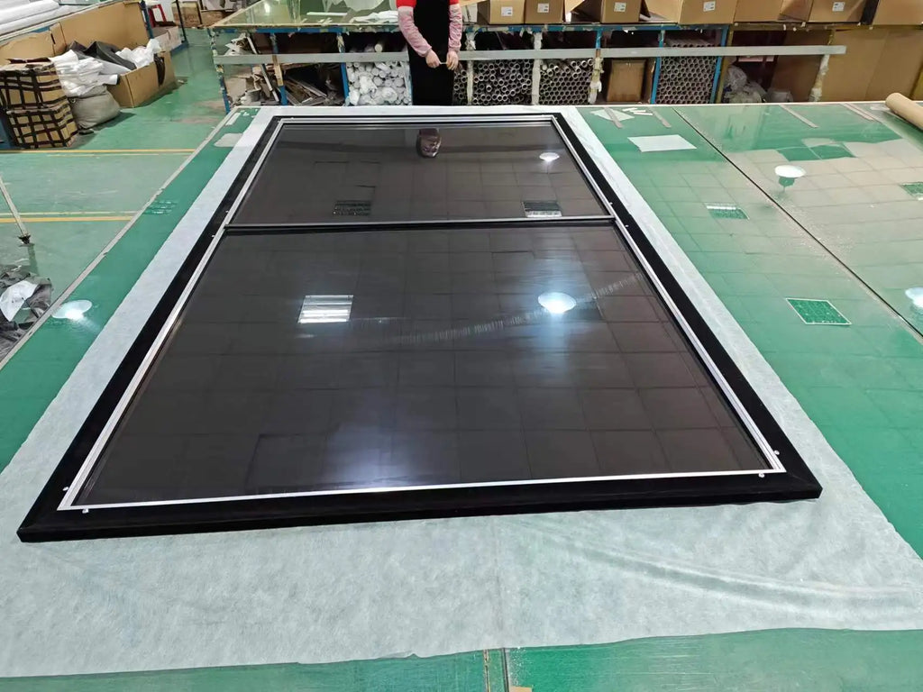 100" 4K PET Crystal Ultra Short Throw Projector Fixed Frame UST Projector Screen ALR 100inch Home Theater Cinema