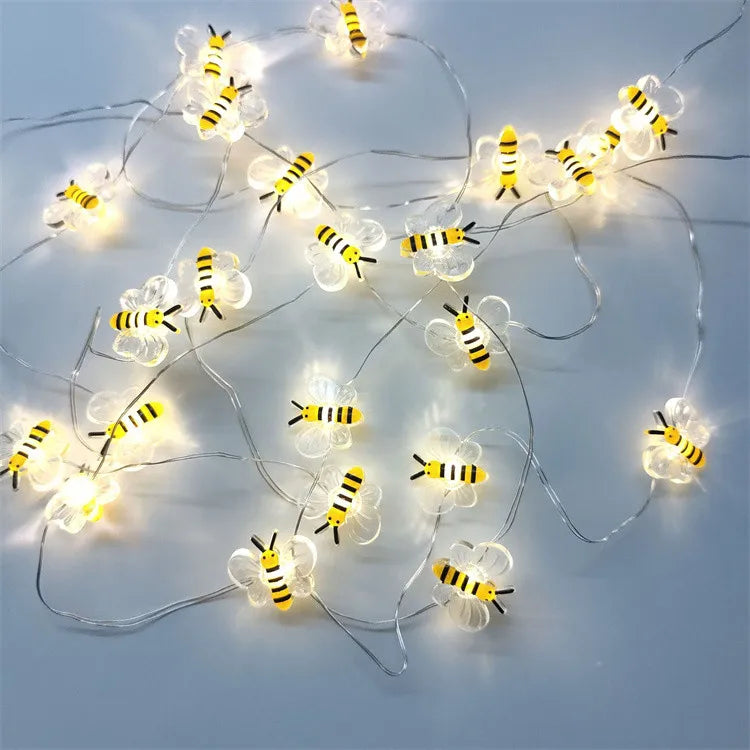 Snowman Candy Cane Design Christmas Party Anniversary Decoration Holiday Indoor Warm White 1m String Light