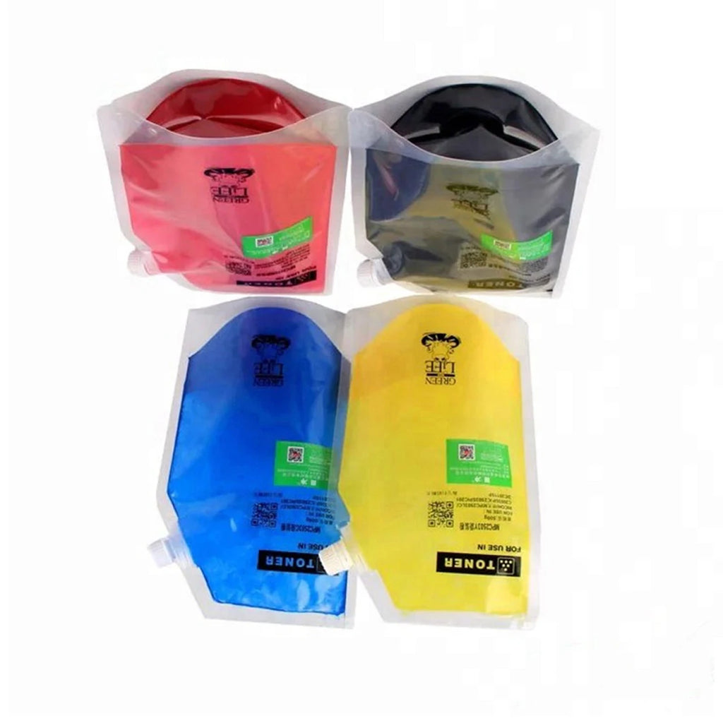 1KG Ink Toner Powder Refill Kits Reset for Sharp DX-C 38 ST-C-C DX-C 38 ST-C-M DX-C 38 ST-C-Y DX-C 38 FT-B DX-C 38 FT-C