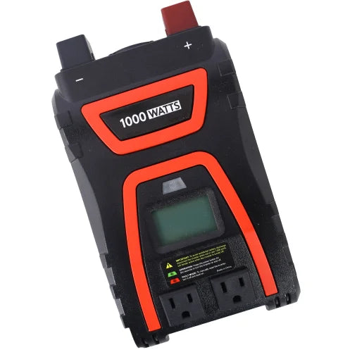 1000 Watts Power ETL Approved FCJ Inverter Converter Modified Sine Wave LED Display for Car RV Camping 12V 115 Volts Portable AC