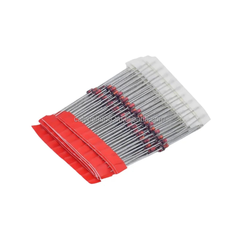 1W 1W Direct Insertion Voltage Regulator Diode Package Voltage Regulator Tube Package 3.3V-30V 14 Commonly Used Voltages 5 Each