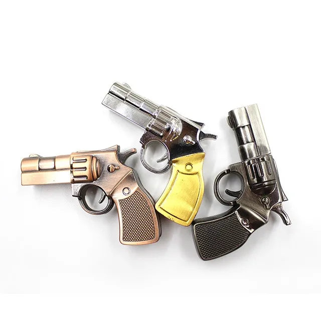High Quality Copper Gun-Shaped  4GB Custom Shaped Pen Drive with USB 2.0 Interface New Product  Metal USB Flash Drive