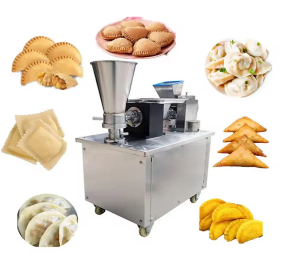 Indian Empanada Maker Large Dumpling Forming Machine New Condition for Manufacturing Plant and Bakery Food Shop