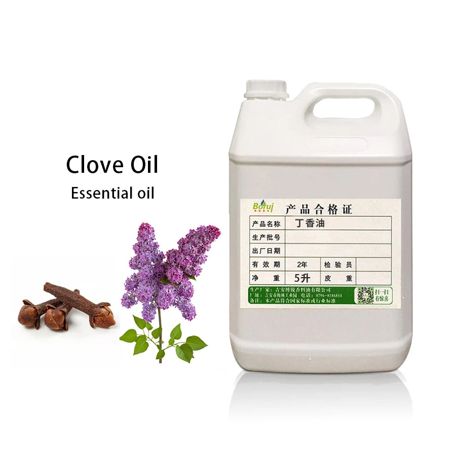 Pure Essential Clove Leaf Oil 25 Liter Drum Packed Plant Extract Bulk Price