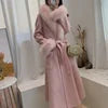 2022 New Style Real Wool Long Coat Quality Woolen Coats