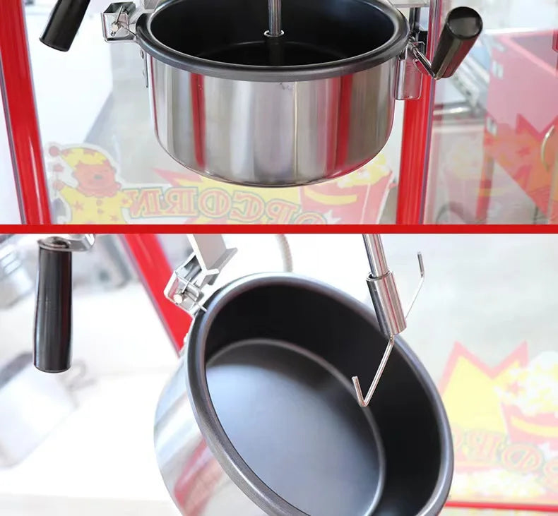 Snack Food Machine Popcorn Electric Popcorn Vending Machine with Cart