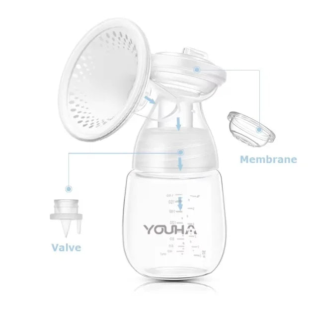 YOUHA Factory Wholesale Electric Breast Pump Silicone BPA Free Duckbill Valve Food Grade Accessories Replacement