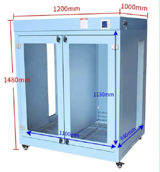 2021 Hot Sale All Steel Big Dog Hair Dryer Cabinet for Pets Made of Stainless Steel and Iron with Charging Power Source