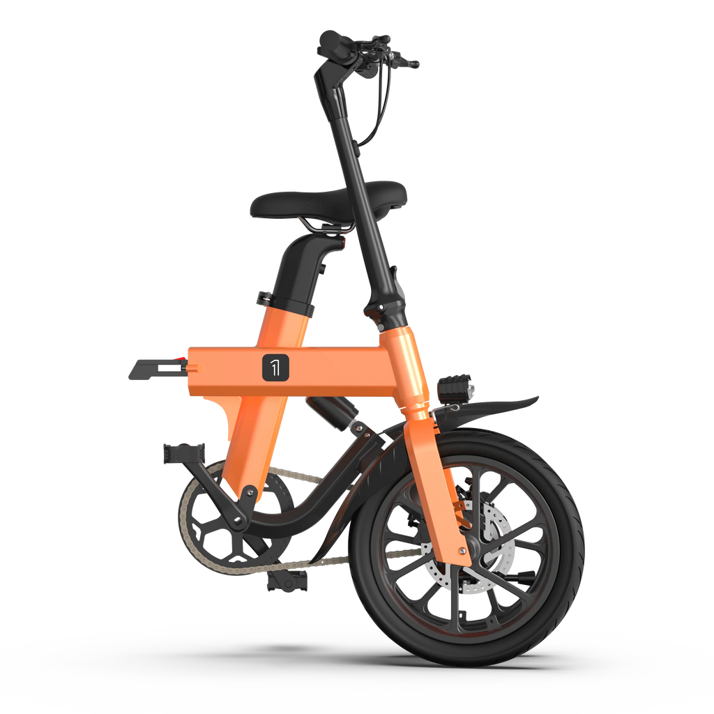 2023 3 Speeds Carbon Mountain Electric Bike Mini Folding Ebike Ce Approved