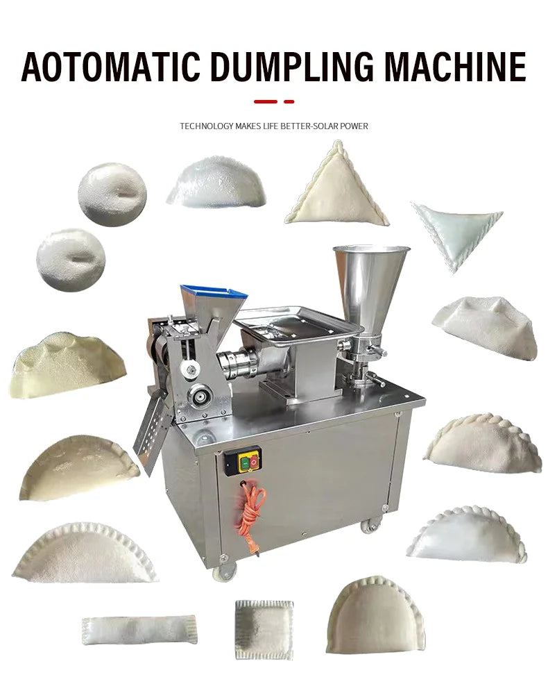 Indian Empanada Maker Large Dumpling Forming Machine New Condition for Manufacturing Plant and Bakery Food Shop