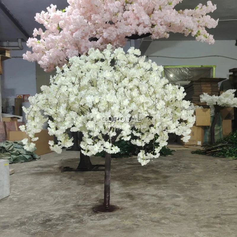 150cm 5feet Thickness Hanging Latest Wedding Table Centerpieces Artificial Cherry Blossom Tree
