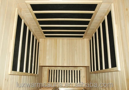 2 Person Home Ozone Dry Steam Mini Sauna Cabin Heater Hemlock Portable Far Infrared Room for Sale