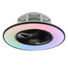 LEDEAST XH-TW1F 36W RGB Low Noise Tuya Wifi Remote Control Smart Led Ceiling Fan With Light for Home Bedroom Living Room