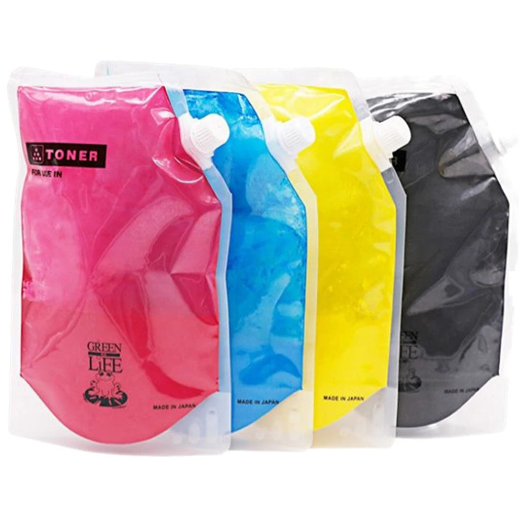 1KG Toner Powder Dust Refill Kits for Brother TN375-C TN375-M TN375-Y TN390-BK TN390-C TN390-M TN390-Y TN395-BK TN395-C TN395-M