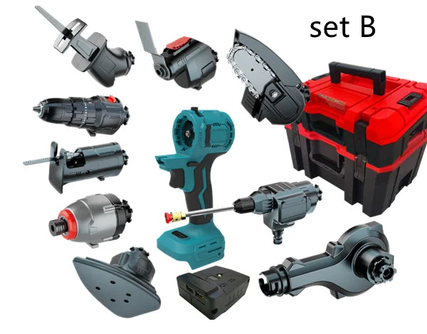 18v Batteries Herramientas General Tool Drill Power Cordless Power Tool Kit