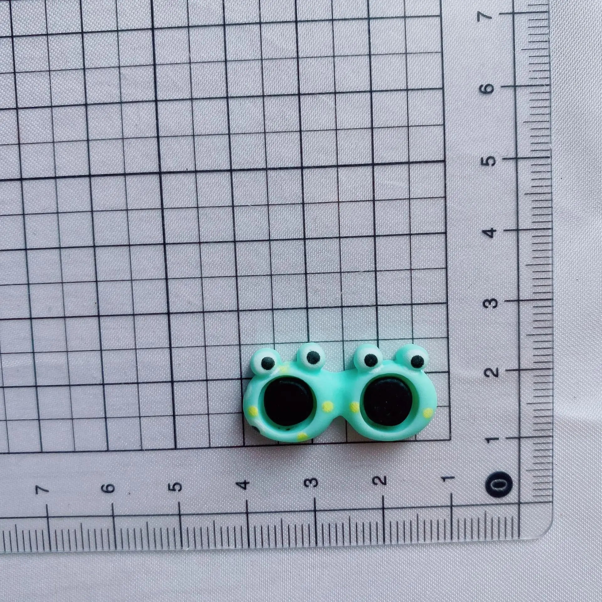 100Pcs Cute Mini Cartoon Glasses Flatback Resin Cabochon Nails Art Manicure Decoration DIY Craft Nail Charms Accessories