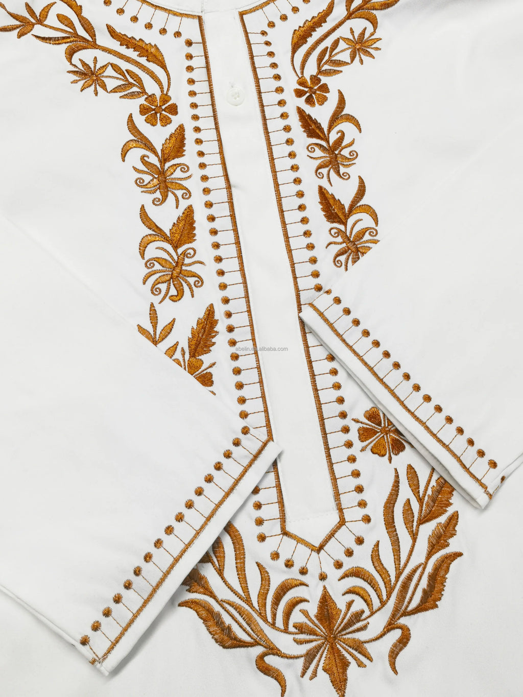 2024 African Men Wedding Sets Casual Shirts African Dress Clothes Dashiki Robe Africaine Men's Muslim Clothing 2-pc Set