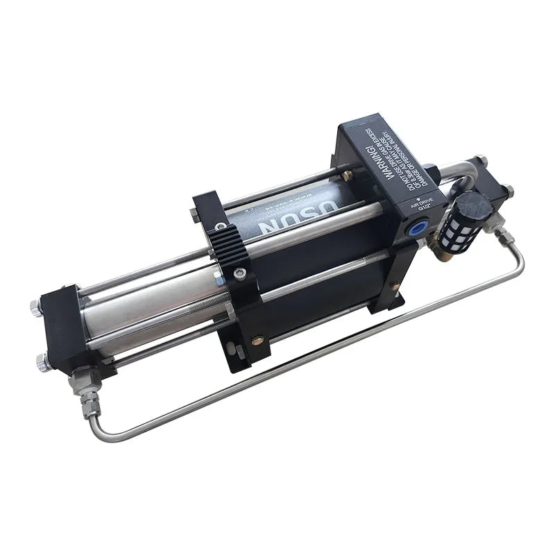 USUN Brand Model:GBT7/15 100-120 Bar  Double Stage Pneumatic Driven Gas Booster Pump for Vessel Pressuretesti