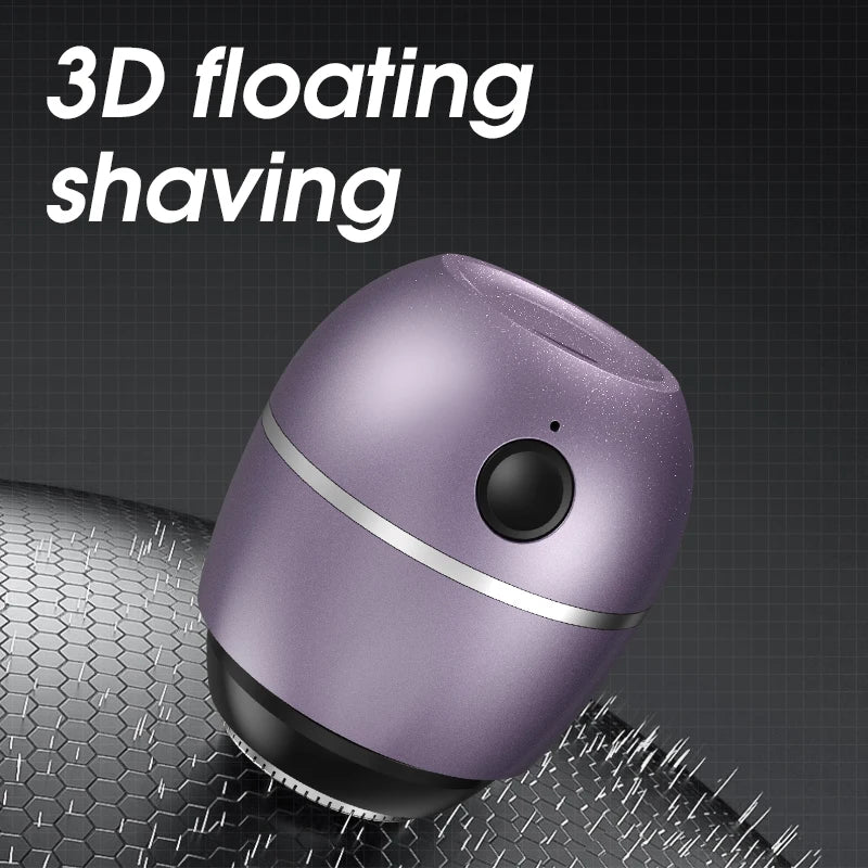 2024 Hot Sale USB Rechargeable Waterproof Men s Travel Electric Shaver Mini Shaving Razor for Beard Popular on TikTok