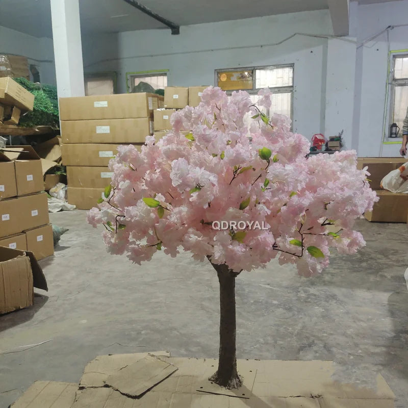 150cm 5feet Thickness Hanging Latest Wedding Table Centerpieces Artificial Cherry Blossom Tree