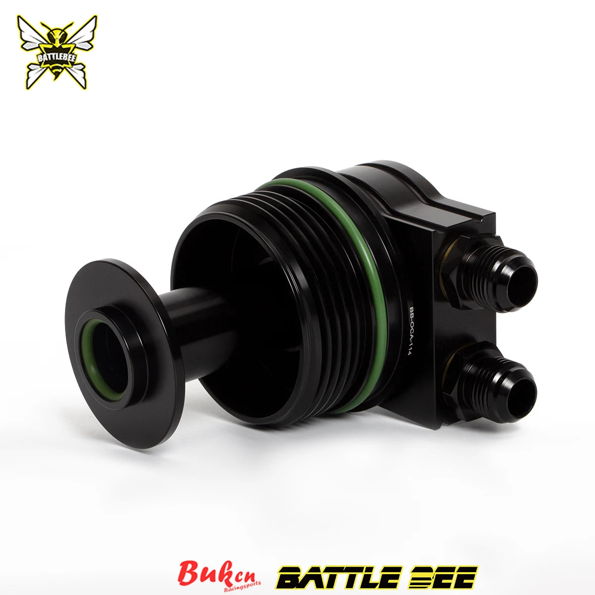 1Unit Thermostat Engine Oil Cooler Adapter for Au*di B9 S4 S5 Rs4 Rs5 3.0T V6 TFSI Po*rsche 2.9T V6 BATTLEBEE BB-OCA-114T