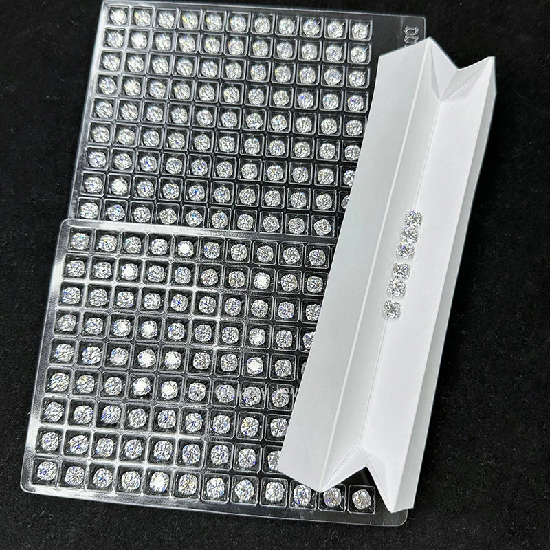 Wholesale D Color Square Cushion Cut 1.0 2.0 3.0 Carat Moissanite Loose Diamonds for Jewelry Making