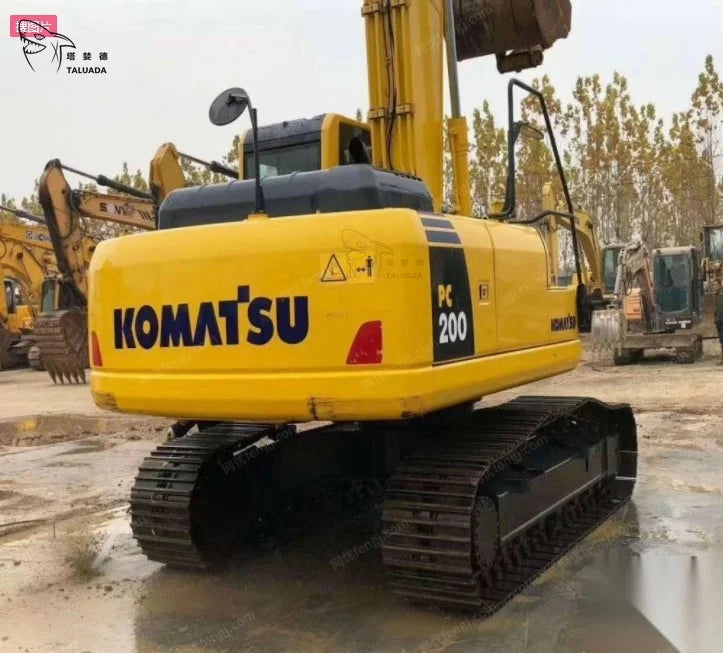 TALUADA High Quality Mini Excavator Parts Custom Stickers Komatsu PC15 Arm Sticker Rear Hood Motor Stickers