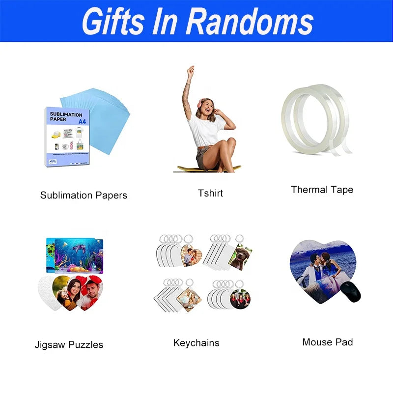 15 in 1 Heat Transfer Machine for T-shirt Mug Hat Plate Glass Ball Shoes Digital Display 15 in 1 Combo Heat Press Machine