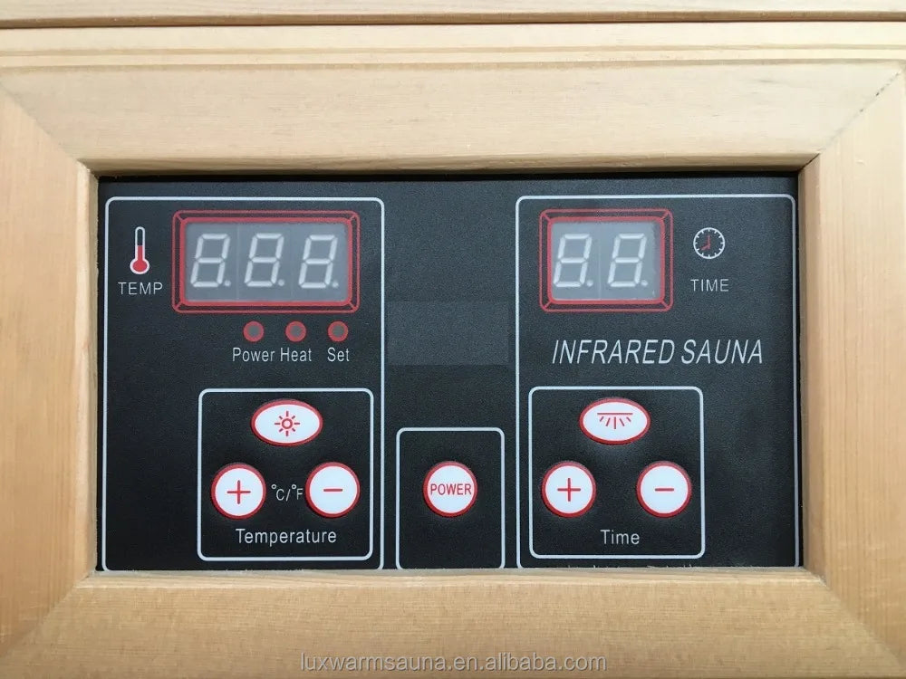 2 Person Home Ozone Dry Steam Mini Sauna Cabin Heater Hemlock Portable Far Infrared Room for Sale