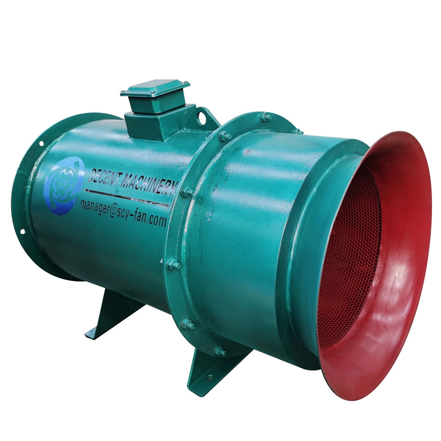 2*55Kw Tunnel Fan Ventilation Fans for the Mining Industry Surface Mine Ventilation Axial Jet Fan