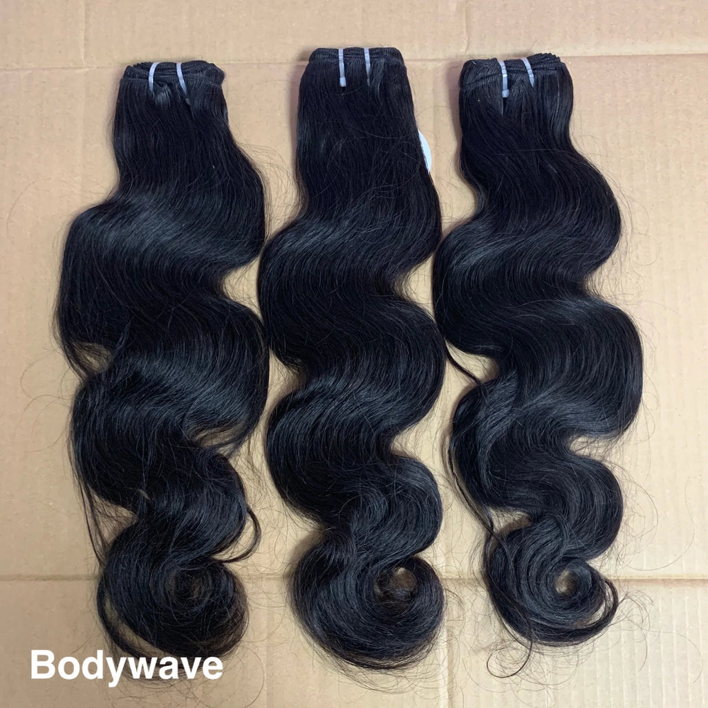 100% Unprocessed Natural Human Hair Raw Loose Deep Wave Hair Bundles Vietnamese Burmese Curly Textures for Birthday