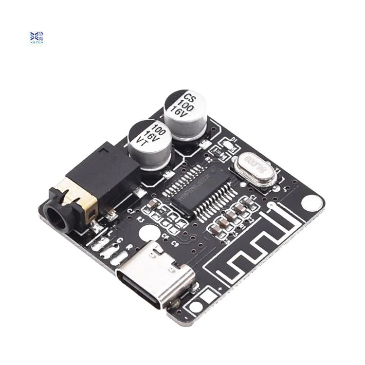 VHM-314 Bluetooth Audio Receiver Board Bluetooth 4.1m3 Lossless Decoder Board Wireless Stereo Music Module TYPE-C