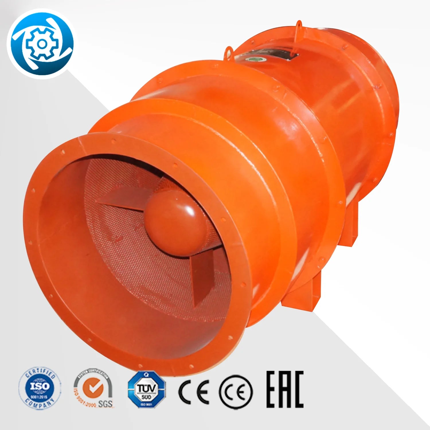 2*55Kw Tunnel Fan Ventilation Fans for the Mining Industry Surface Mine Ventilation Axial Jet Fan