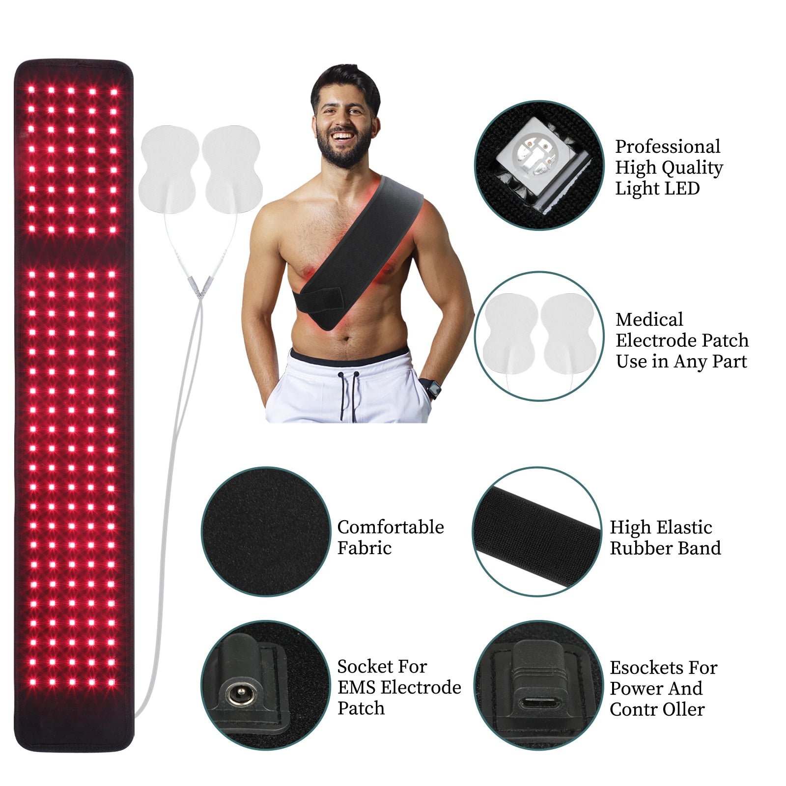 2024 New Product Pain Relief Red Light Therapy Device