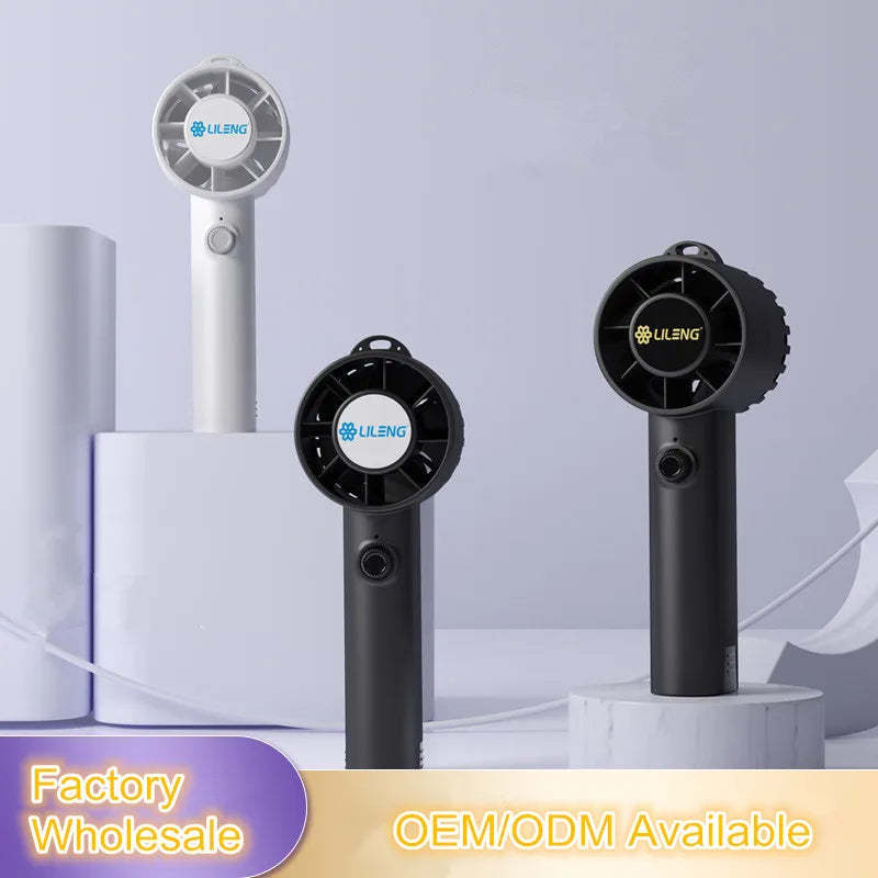 2 in 1 Portable Air Cooler & Dust Blower High Speed 12M/S 100 Speed Stepless Fan Vacuum Cleaner Battery Power Table Installation