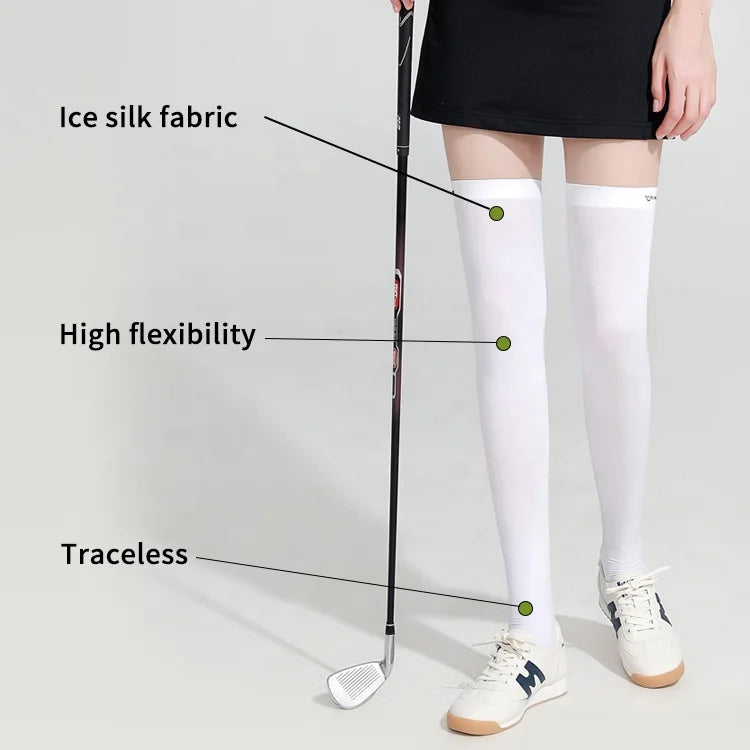 REXCHI XWZ02 Wholesale Customized Thin Soccer Socks Adults Long Tube Breathable Man Sports Over the Knee Golf Socks Women