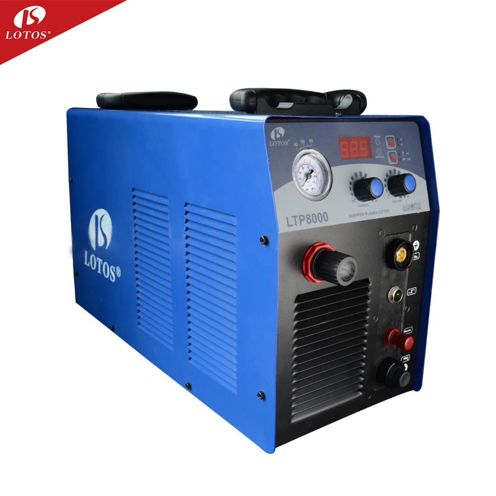 Lotos LTP8000 Factory Price  Portable Plasma 80 Amp 25mm Cutting Plasma Cutter Machine Tool Equipment  for Black Friday Gift