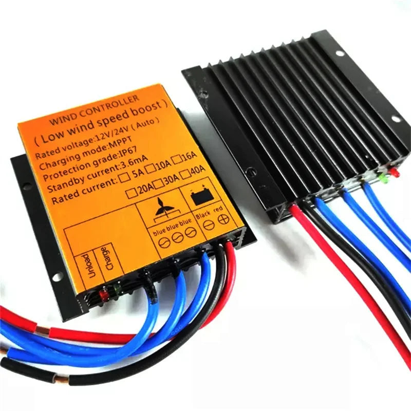 1000W 24V Off grid Wind Turbine Controller Wind Power Generator Controller
