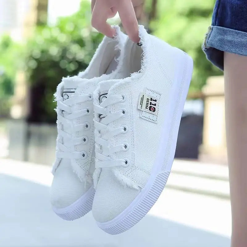 Hongyan Fashionable Breathable Mesh and Lady Running Tennis, Flat Casual Women Walking Sneakers Shoes
