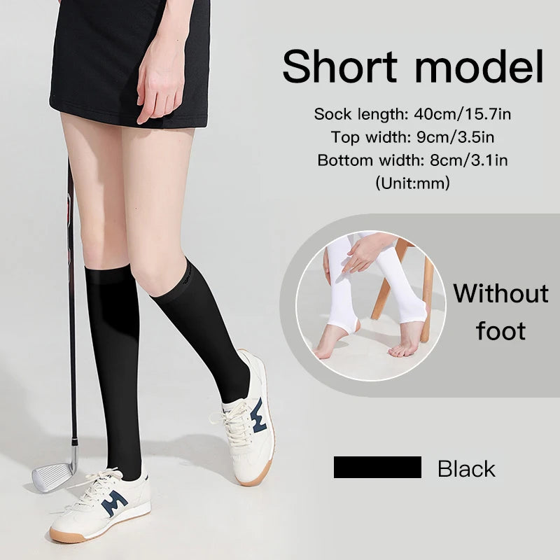 REXCHI XWZ02 Wholesale Customized Thin Soccer Socks Adults Long Tube Breathable Man Sports Over the Knee Golf Socks Women