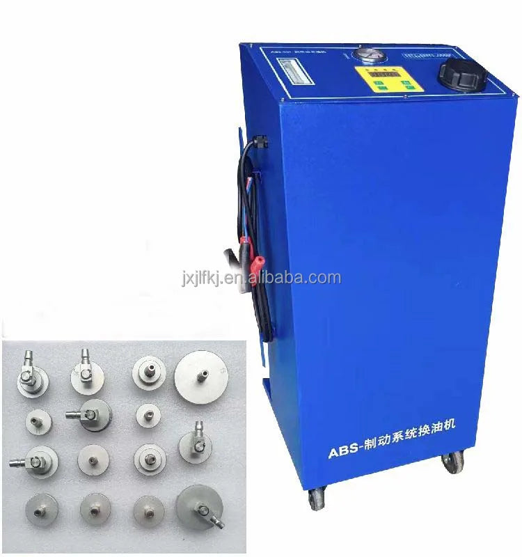 110v/220v Single Cylinder Brake Oil Changer Steel Fluid Pump Bleeder Car Brake Oil Changer