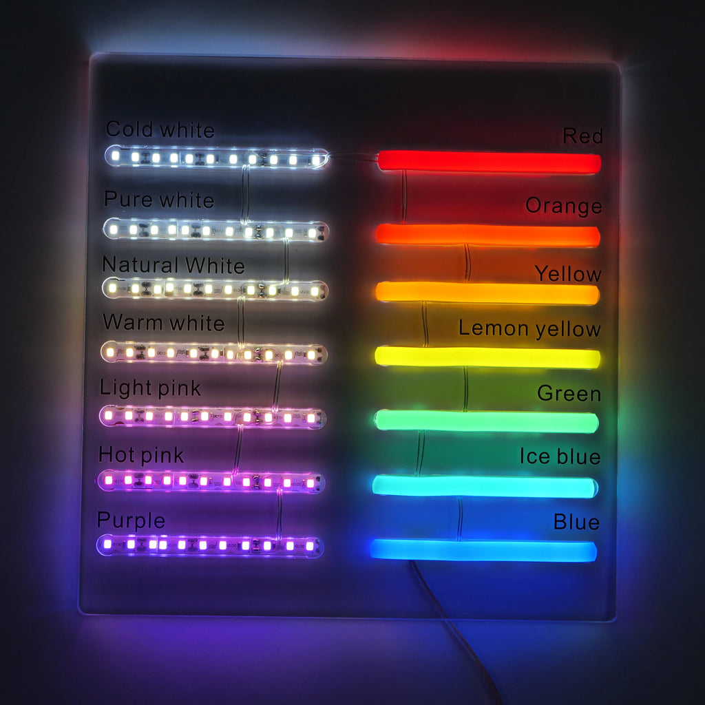 High Quality 2nd Gen Led Neon 6mm  Led Strip Light Silicone for Acrylic Neon Signs