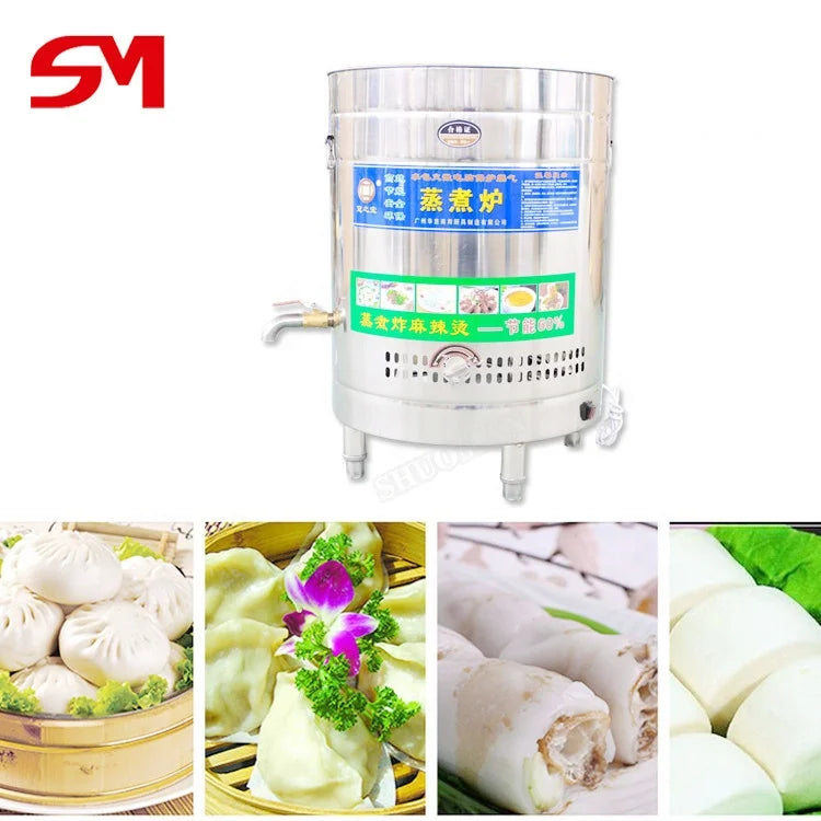 2020 New Type Smooth and Nice-Looking Industrial Soya Soy Milk Boiler Cooker