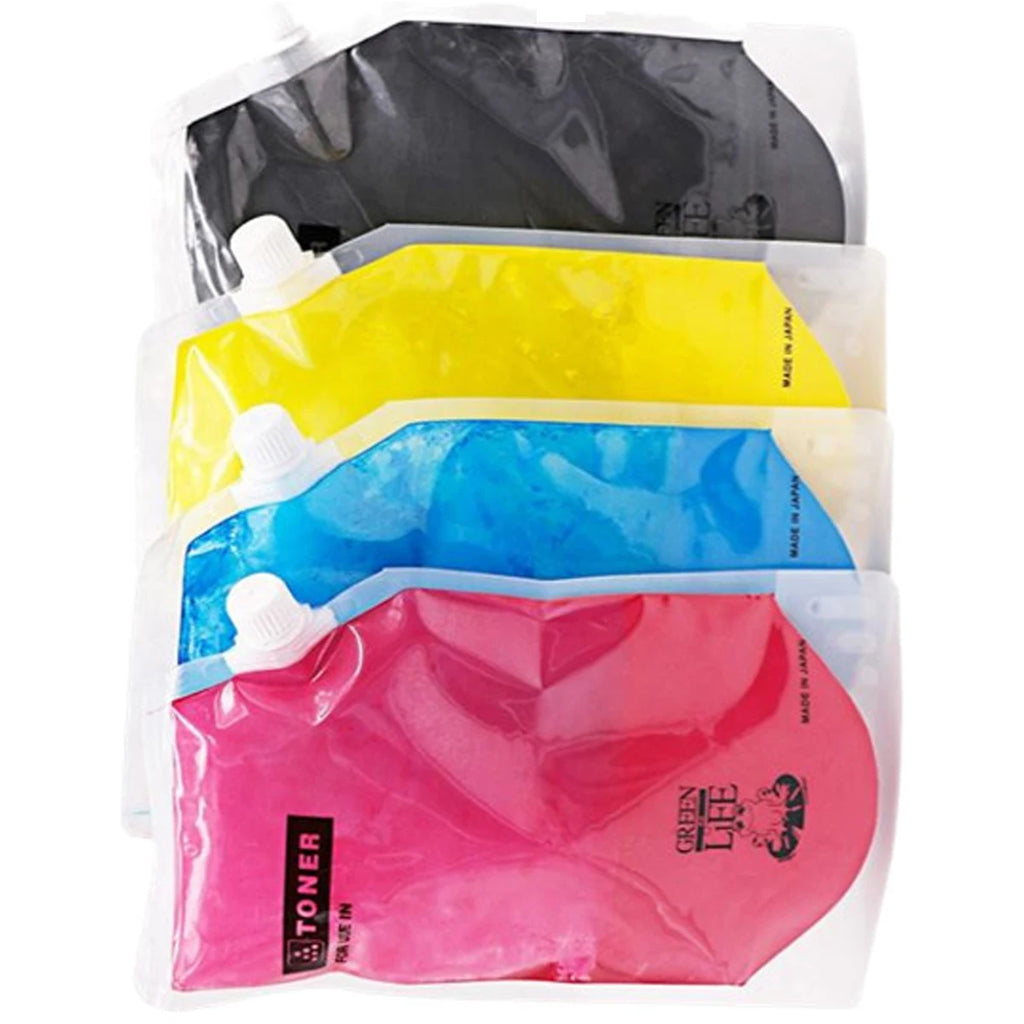 1KG Toner Powder Dust Refill Kits for Brother TN375-C TN375-M TN375-Y TN390-BK TN390-C TN390-M TN390-Y TN395-BK TN395-C TN395-M