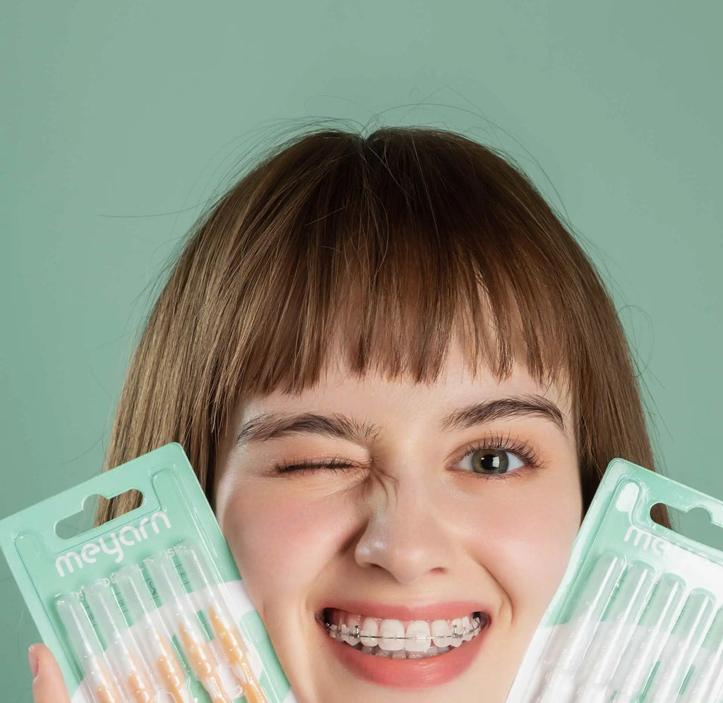 USA Warehouse 50 Picks Bulk Pack Hot Trending Products Top Selling High Quality Oral Care Cleaning Dental Interdental Brush